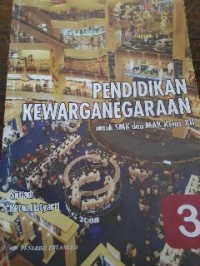 Image of Pendidikan Kewarganegaraan Kelas XII jilid 3