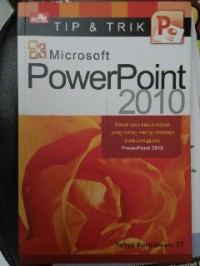 Image of TIP & TRIK Microsoft PowerPoint 2010