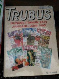 Image of TRUBUS:Bundel 1 Tahun XXVI Januari-Juni 1995