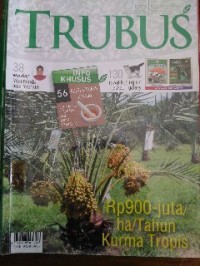 Image of TRUBUS : Rp900-juta/ha/Tahun Kurma Tropis