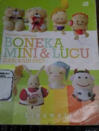 Image of Terampil membuat boneka mini & lucu dari kain flet