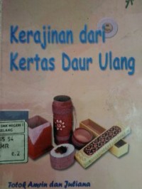 Image of Kerajinan dari kertas daur ulang