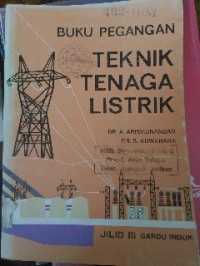 Image of Buku Pegangan Teknik Tenaga Listrik jilid III