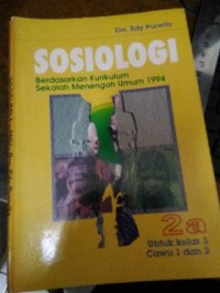 Image of Sosiologi 1: kurikulum 1994 kelas 2