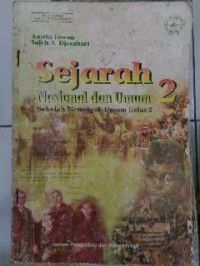 Image of Sejarah Nasional dan Umum 2 untuk Sekolah Menengah Umum Kelas 2