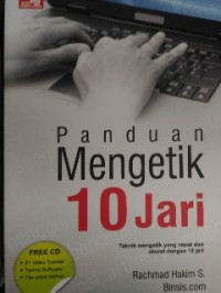 Image of Panduan mengetik 10 jari