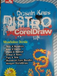 Image of Desain kaus distro dengan coreldraw