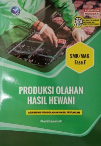 Image of Produksi Olahan Hasil Hewan (Agribisnis Pengolahan Hasil Pertanian) SMK/MAK Fase F